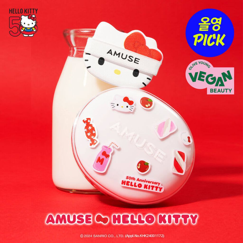 JuzBeauty-JuzBeautyMalaysia-JuzPretty-Authentic-Kbeauty-Malaysia-Skin-Care-Cosmetics-Jbeauty-Health-Care-korean-streetwear-Olive-Young-AMUSE x Hello Kitty Ceramic Skin Perfector Cushion Refill Plan 陶瓷肌气垫粉饼套盒19