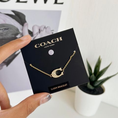 JuzBeauty_JuzBeautyMalaysia_JuzPretty_Authentic_Kbeauty_Malaysia_Skin_Care_Cosmetics_Jbeauty_Health_Care_korean_streetwear_US_Luxury_COACH 91427 Pave Signature Slider Bracelet 手链3 2