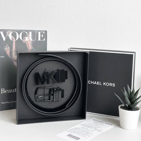 JuzBeauty_JuzBeautyMalaysia_JuzPretty_Authentic_Kbeauty_Malaysia_Skin_Care_Cosmetics_Jbeauty_Health_Care_korean_streetwear_US_Luxury_MICHAEL KORS 36S4LBLY4B 4-in-1 Signature Logo Belt Box Set 男款腰带礼盒1