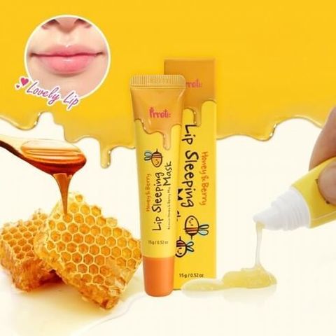JuzBeauty-JuzBeautyMalaysia-JuzPretty-Authentic-Kbeauty-Malaysia-Skin-Care-Cosmetics-Jbeauty-Health-Care-korean-streetwear-Olive-Young-PRRETI  Honey & Berry Lip Sleeping Mask 蜂蜜晚安唇膜 1