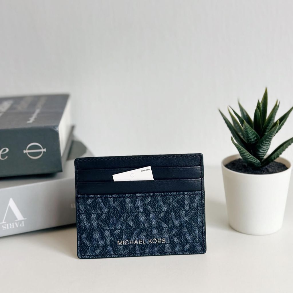 JuzBeauty_JuzBeautyMalaysia_JuzPretty_Authentic_Kbeauty_Malaysia_Skin_Care_Cosmetics_Jbeauty_Health_Care_korean_streetwear_US_Luxury_MICHAEL KORS 36U9LCRD1B Cooper Tall Card Case Wallet Blue 男士卡包1