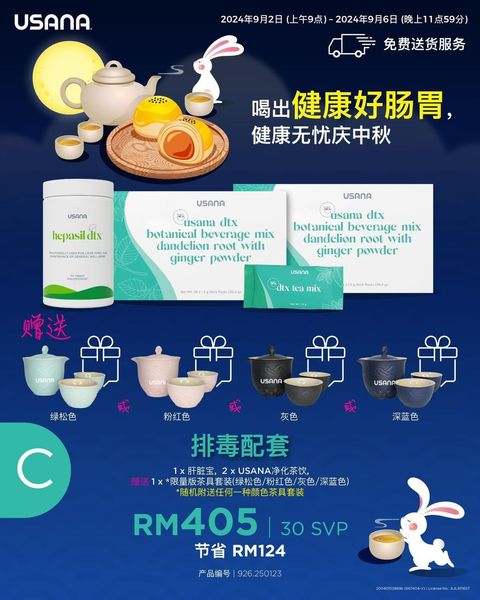 JuzBeauty-JuzBeautyMalaysia-JuzPretty-Authentic-Kbeauty-Malaysia-Skin-Care-Cosmetics-Jbeauty-Health-Care-korean-streetwear-USANA Detox Pack 排毒配套1