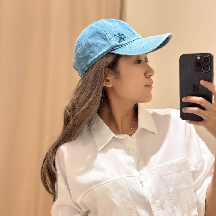 JuzBeauty_JuzBeautyMalaysia_JuzPretty_Authentic_Kbeauty_Malaysia_Skin_Care_Cosmetics_Jbeauty_Health_Care_korean_streetwear_US_Luxury_CALVIN KLEIN Baseball Cap In Denim 棒球帽1