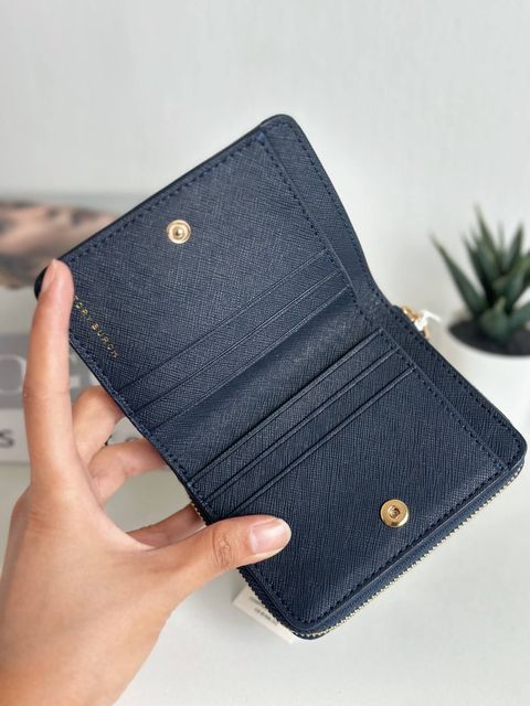JuzBeauty_JuzBeautyMalaysia_JuzPretty_Authentic_Kbeauty_Malaysia_Skin_Care_Cosmetics_Jbeauty_Health_Care_korean_streetwear_US_Luxury_TORY BURCH 147606 Emerson Mini Wallet In Navy 女款钱包2