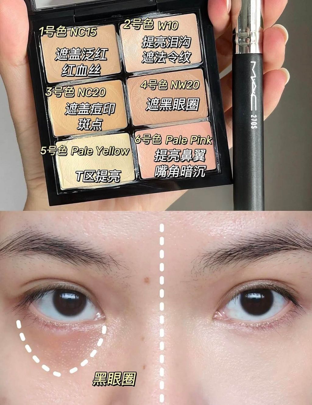 JuzBeauty-JuzBeautyMalaysia-JuzPretty-Authentic-Kbeauty-Malaysia-Skin-Care-Cosmetics-Jbeauty-Health-Care-korean-streetwear-MAC Studio Fix Conceal and Correct Palette Light 超持妆六色遮瑕盘3
