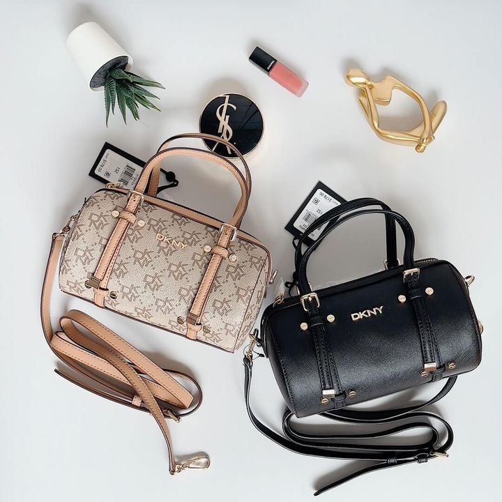 JuzBeauty_JuzBeautyMalaysia_JuzPretty_Authentic_Kbeauty_Malaysia_Skin_Care_Cosmetics_Jbeauty_Health_Care_korean_streetwear_US_Luxury_DKNY R11D6L05 Bo Mini Duffle Crossbody In Khaki 圆筒包7
