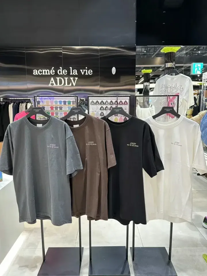 JuzBeauty-JuzBeautyMalaysia-JuzPretty-Authentic-Kbeauty-Malaysia-Skin-Care-Cosmetics-Jbeauty-Health-Care-korean-streetwear-ADLV 2024 Fall Collection Short Sleeve T-Shirt Tee3