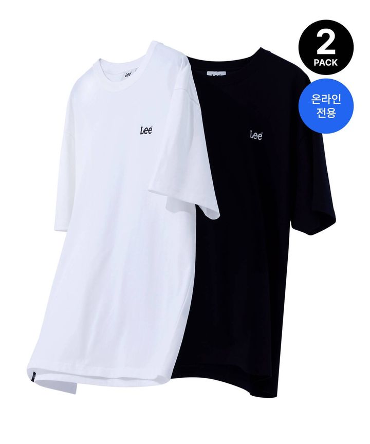JuzBeauty-JuzBeautyMalaysia-JuzPretty-Authentic-Kbeauty-Malaysia-Skin-Care-Cosmetics-Jbeauty-Health-Care-korean-streetwear-Lee Small Twitch Logo 2PACK T-shirt Mix 基础两件套10