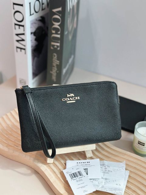 JuzBeauty_JuzBeautyMalaysia_JuzPretty_Authentic_Kbeauty_Malaysia_Skin_Care_Cosmetics_Jbeauty_Health_Care_korean_streetwear_US_Luxury_COACH 3888 Large Corner Zip Wristlet 手拿包5