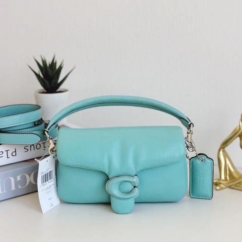 JuzBeauty_JuzBeautyMalaysia_JuzPretty_Authentic_Kbeauty_Malaysia_Skin_Care_Cosmetics_Jbeauty_Health_Care_korean_streetwear_US_Luxury_COACH C3880 Pillow Tabby Shoulder Bag 18 In Faded Blue 枕头包1