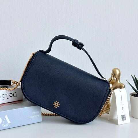 TORY BURCH 134841 Emerson Top Handle In Navy 斜挎包6