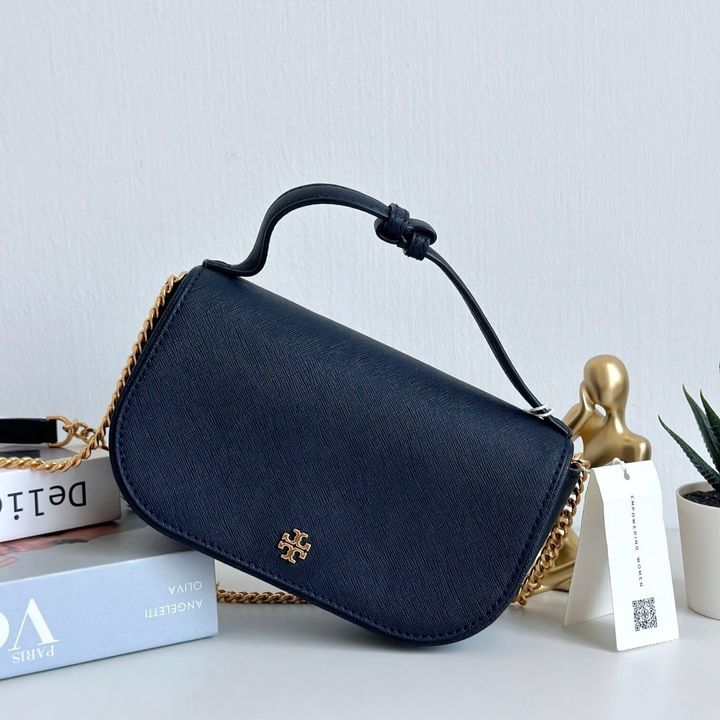 TORY BURCH 134841 Emerson Top Handle In Navy 斜挎包6
