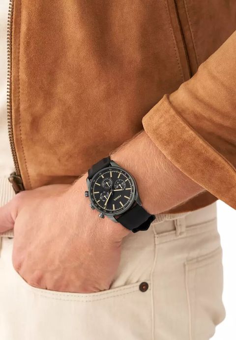 JuzBeauty_JuzBeautyMalaysia_JuzPretty_Authentic_Kbeauty_Malaysia_Skin_Care_Cosmetics_Jbeauty_Health_Care_korean_streetwear_US_Luxury_FOSSIL BQ2746 Sullivan Multifunction Black Silicone Watch 男款手表4