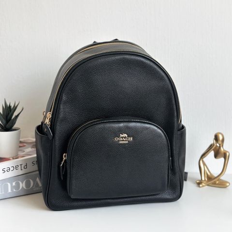 JuzBeauty_JuzBeautyMalaysia_JuzPretty_Authentic_Kbeauty_Malaysia_Skin_Care_Cosmetics_Jbeauty_Health_Care_korean_streetwear_US_Luxury_COACH 5666 Court Backpack In Black 背包2