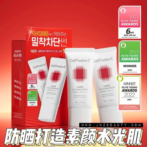 JuzBeauty-JuzBeautyMalaysia-JuzPretty-Authentic-Kbeauty-Malaysia-Skin-Care-Cosmetics-Jbeauty-Health-Care-korean-streetwear-Olive-Young-CELL FUSION C Laser UV Sunscreen Special Set 激光养护防晒霜套盒1