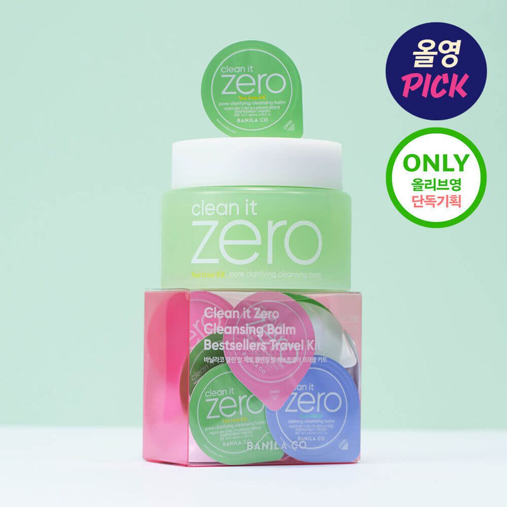 JuzBeauty-JuzBeautyMalaysia-JuzPretty-Authentic-Kbeauty-Malaysia-Skin-Care-Cosmetics-Jbeauty-Health-Care-korean-streetwear-Olive-Young-BANILA CO Clean It Zero Pore Clarifying Cleansing Balm Special Set 零毛孔卸妆膏套盒4