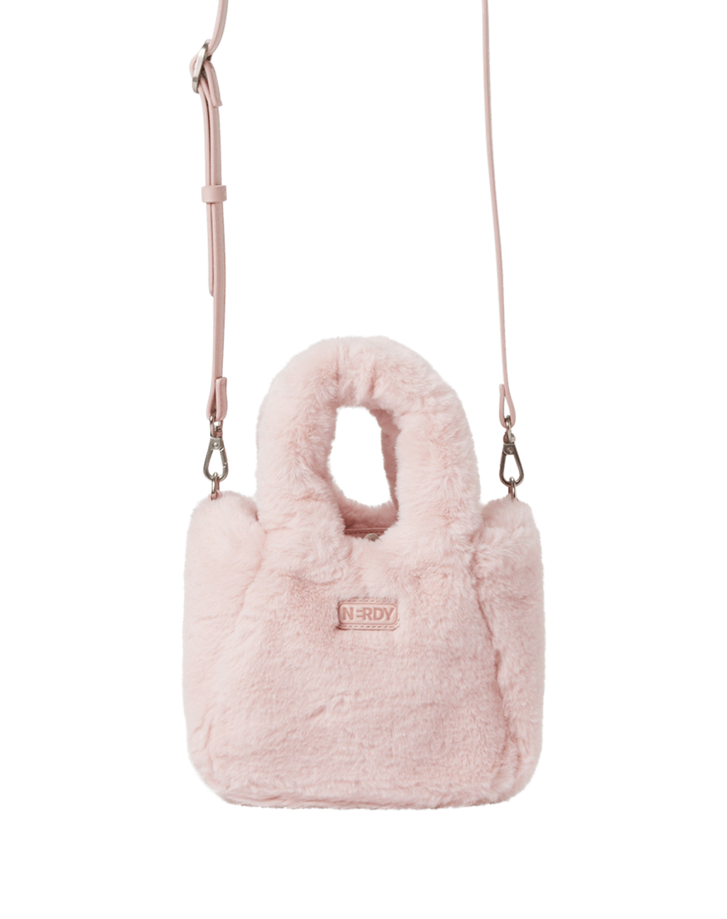 JuzBeauty-JuzBeautyMalaysia-JuzPretty-Authentic-Kbeauty-Malaysia-Skin-Care-Cosmetics-Jbeauty-Health-Care-korean-streetwear-NERDY Eco Fur 2Way Tote Bag 14469 托特包1