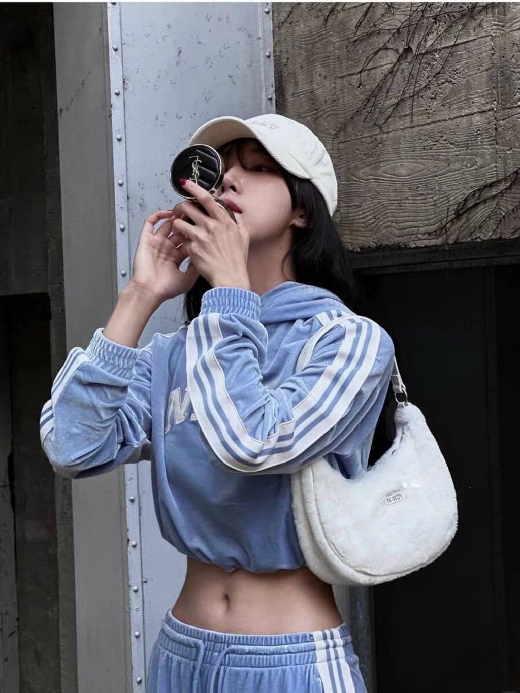 さらに100円引き◆NERDY◆ECO FUR TWO WAY HOBO BAG LIMITED TIME PROMO】NERDY Eco Fur Two Way Hobo Bag 14473 腋