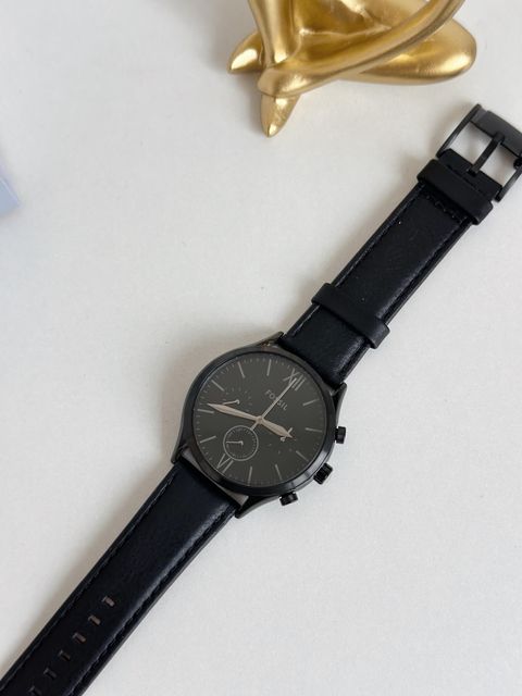 JuzBeauty_JuzBeautyMalaysia_JuzPretty_Authentic_Kbeauty_Malaysia_Skin_Care_Cosmetics_Jbeauty_Health_Care_korean_streetwear_US_Luxury_FOSSIL BQ2364 Fenmore Multifunction Black Leather Watch 男款手表5