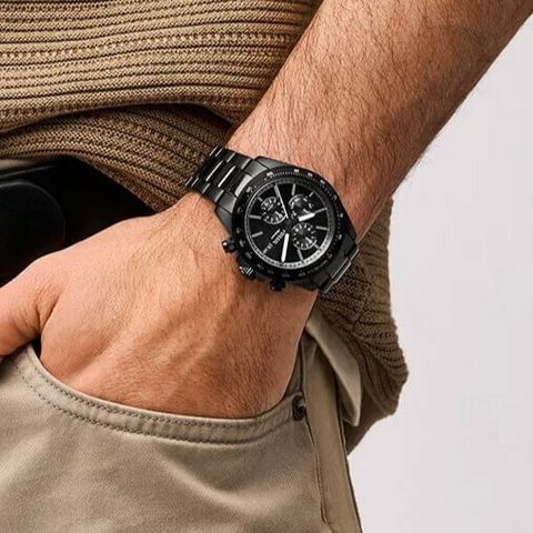 JuzBeauty_JuzBeautyMalaysia_JuzPretty_Authentic_Kbeauty_Malaysia_Skin_Care_Cosmetics_Jbeauty_Health_Care_korean_streetwear_US_Luxury_FOSSIL BQ2875 Autocross Multifunction Black Stainless Steel Watch 男款手表6