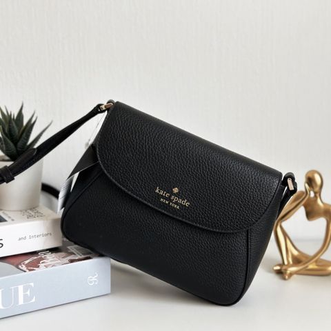 JuzBeauty_JuzBeautyMalaysia_JuzPretty_Authentic_Kbeauty_Malaysia_Skin_Care_Cosmetics_Jbeauty_Health_Care_korean_streetwear_US_Luxury_KATE SPADE KF364 Monica Mini Flap Crossbody In Black 斜挎包1