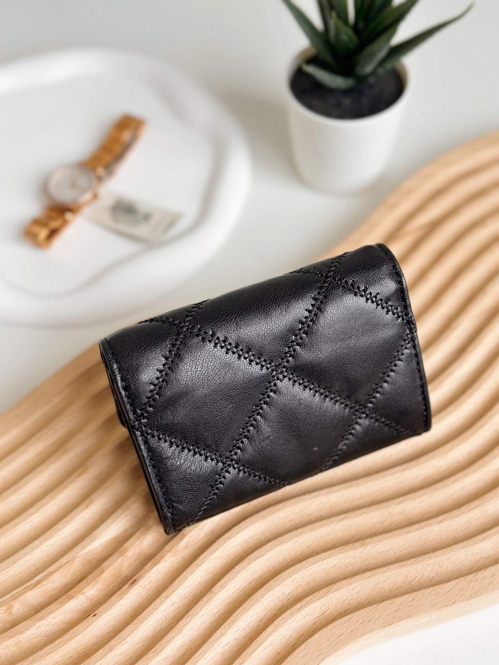 JuzBeauty_JuzBeautyMalaysia_JuzPretty_Authentic_Kbeauty_Malaysia_Skin_Care_Cosmetics_Jbeauty_Health_Care_korean_streetwear_US_Luxury_TORY BURCH 150075 Willa Card Case In Black 卡包5