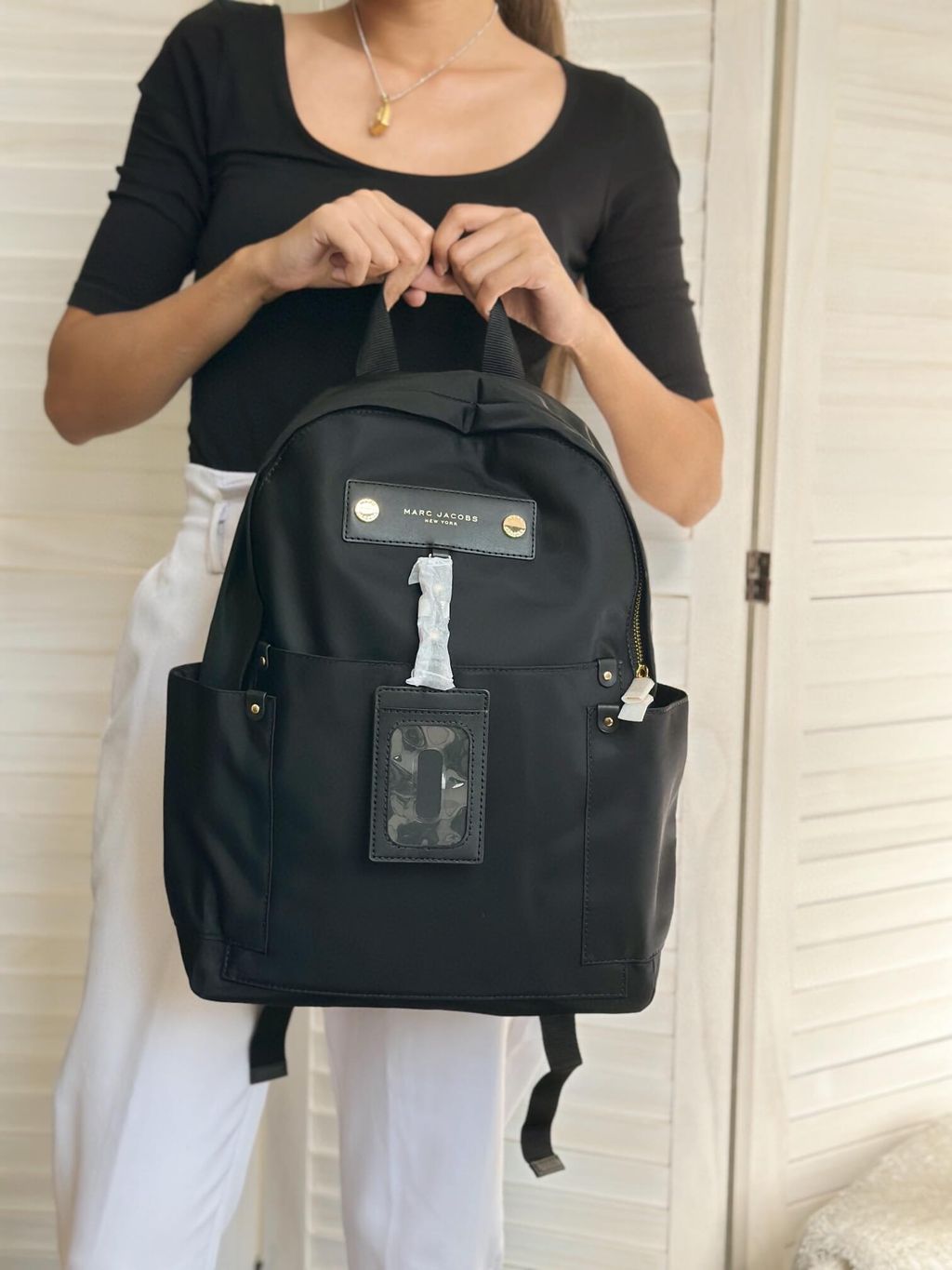 MARC JACOBS M0012907 Preppy Nylon Backpack In Black ReadyStock JuzBeauty Malaysia 100 Authentic Online Beauty Shop