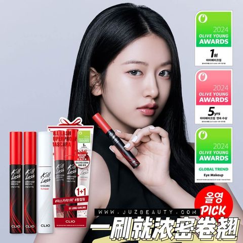 JuzBeauty-JuzBeautyMalaysia-JuzPretty-Authentic-Kbeauty-Malaysia-Skin-Care-Cosmetics-Jbeauty-Health-Care-korean-streetwear-Olive-Young-CLIO Kill Lash Superproof Mascara 睫毛膏套盒 1