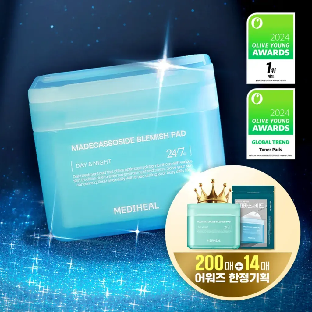 JuzBeauty-JuzBeautyMalaysia-JuzPretty-Authentic-Kbeauty-Malaysia-Skin-Care-Cosmetics-Jbeauty-Health-Care-korean-streetwear-Olive-Young-MEDIHEAL Madecassoside Blemish Pad Double Set 积雪草修复舒缓淡印棉片套盒 8