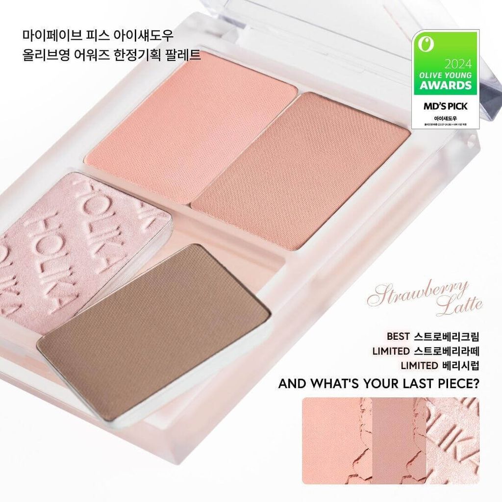 JuzBeauty-JuzBeautyMalaysia-JuzPretty-Authentic-Kbeauty-Malaysia-Skin-Care-Cosmetics-Jbeauty-Health-Care-korean-streetwear-Olive-Young-HOLIKA HOLIKA My Fave Piece Eyeshadow 草莓眼影盘12