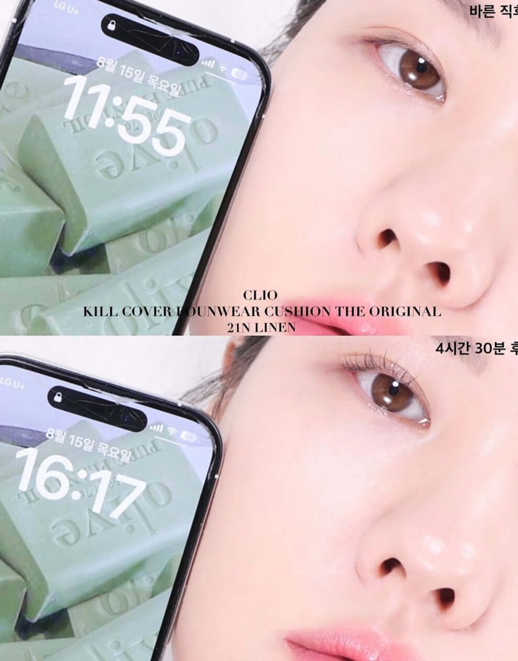 JuzBeauty-JuzBeautyMalaysia-JuzPretty-Authentic-Kbeauty-Malaysia-Skin-Care-Cosmetics-Jbeauty-Health-Care-korean-streetwear-Olive-Young-CLIO Kill Cover Founwear Cushion The Original Set 轻薄雾面透亮无瑕气垫套盒17