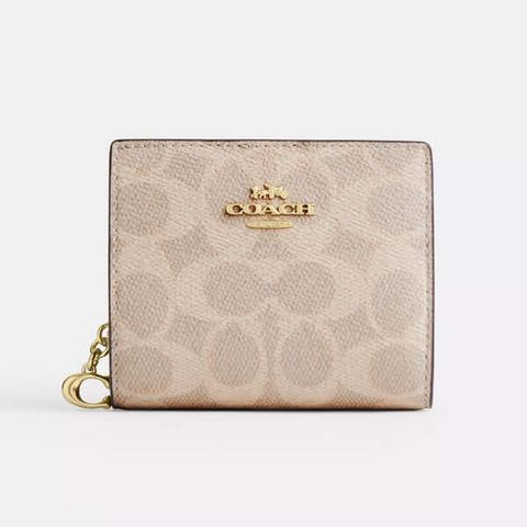 JuzBeauty_JuzBeautyMalaysia_JuzPretty_Authentic_Kbeauty_Malaysia_Skin_Care_Cosmetics_Jbeauty_Health_Care_korean_streetwear_US_Luxury_COACH CW789 Snap Wallet In Signature Canvas In Sand-Chalk 钱包4