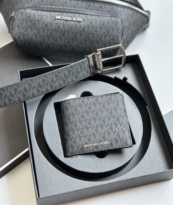JuzBeauty_JuzBeautyMalaysia_JuzPretty_Authentic_Kbeauty_Malaysia_Skin_Care_Cosmetics_Jbeauty_Health_Care_korean_streetwear_US_Luxury_MICHAEL KORS 36S4LGFF6B Signature Logo Billfold Wallet And Belt Gift Set 钱包+腰带礼盒6