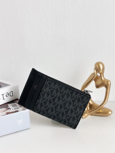 JuzBeauty_JuzBeautyMalaysia_JuzPretty_Authentic_Kbeauty_Malaysia_Skin_Care_Cosmetics_Jbeauty_Health_Care_korean_streetwear_US_Luxury_MICHAEL KORS 36T4LCOZ7B Cooper Slim Signature Logo Zip Wallet In Black 男款卡包4