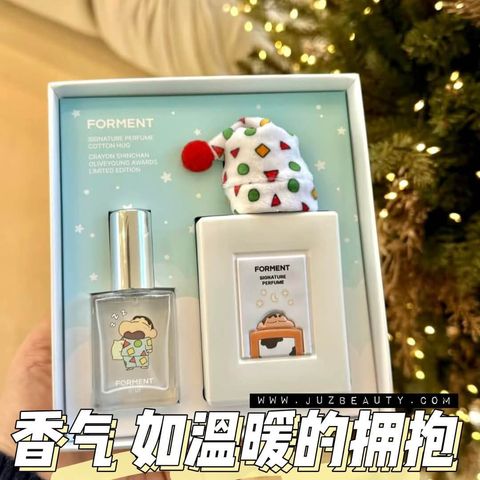 JuzBeauty-JuzBeautyMalaysia-JuzPretty-Authentic-Kbeauty-Malaysia-Skin-Care-Cosmetics-Jbeauty-Health-Care-korean-streetwear-Olive-Young-Forment x Crayon Shin-chan Signature Perfume Cotton Hug 蜡笔小新联名香水套盒1