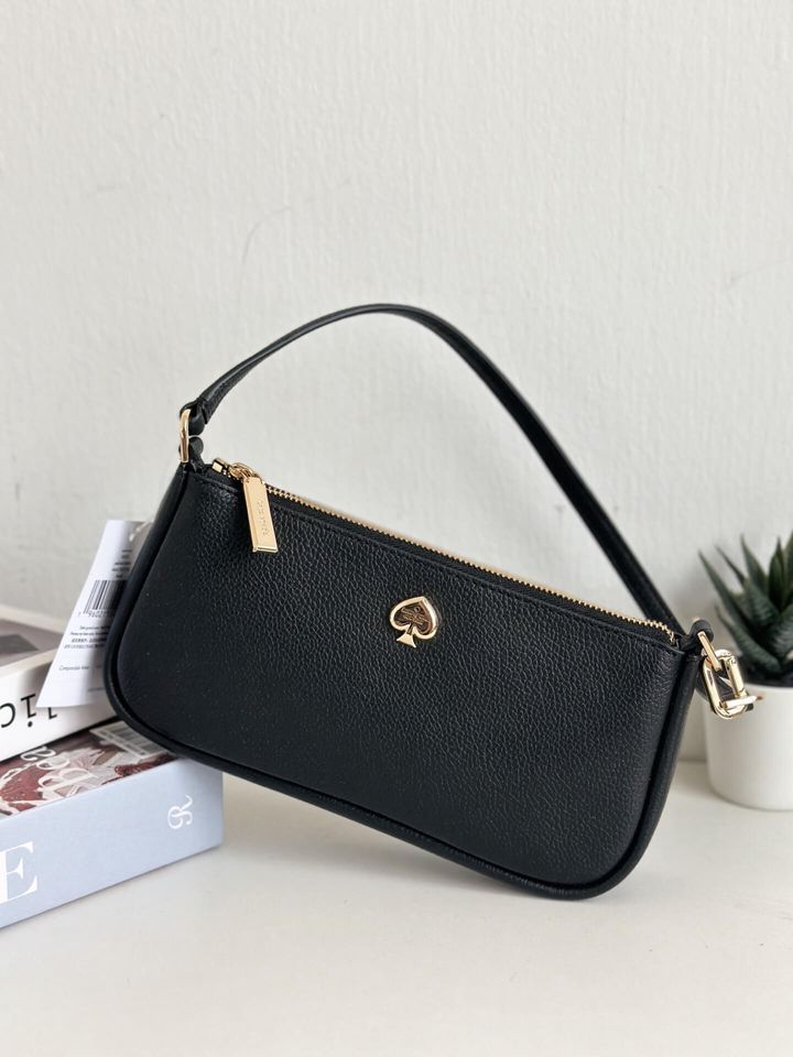 JuzBeauty_JuzBeautyMalaysia_JuzPretty_Authentic_Kbeauty_Malaysia_Skin_Care_Cosmetics_Jbeauty_Health_Care_korean_streetwear_US_Luxury_KATE SPADE KK057 Kayla Convertible Wristlet In Black 麻将包4