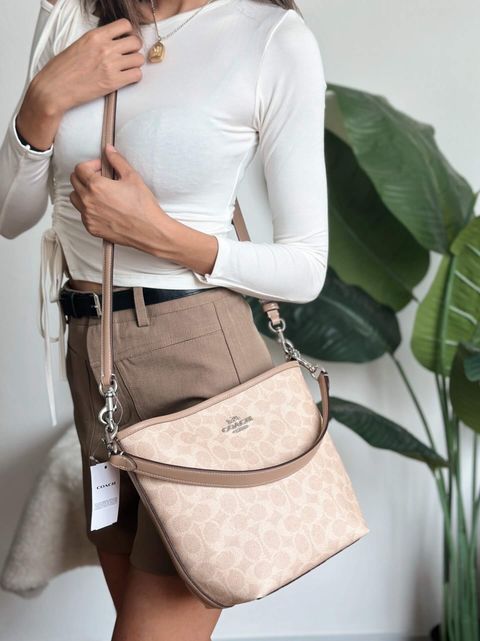 JuzBeauty_JuzBeautyMalaysia_JuzPretty_Authentic_Kbeauty_Malaysia_Skin_Care_Cosmetics_Jbeauty_Health_Care_korean_streetwear_US_Luxury_COACH CT800 City Bucket Bag In Signature Canvas In Sand:Taupe 水桶包7