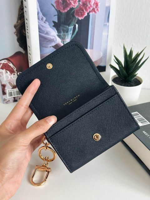 JuzBeauty_JuzBeautyMalaysia_JuzPretty_Authentic_Kbeauty_Malaysia_Skin_Care_Cosmetics_Jbeauty_Health_Care_korean_streetwear_US_Luxury_TORY BURCH 157146 Emerson Card Case In Navy 卡包4