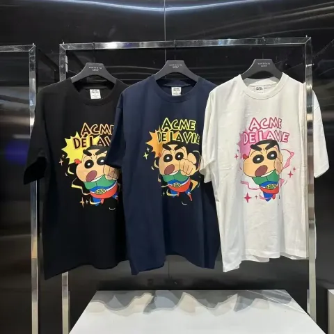 JuzBeauty-JuzBeautyMalaysia-JuzPretty-Authentic-Kbeauty-Malaysia-Skin-Care-Cosmetics-Jbeauty-Health-Care-korean-streetwear-ADLV x Action Kamen Shinchan Short Sleeve T-shirt 上衣11