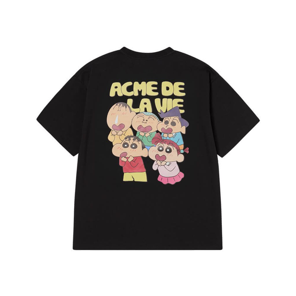 ADLV ♥ SHINCHAN AND FRIENDS SHORT SLEEVE T-SHIRT LIMITED EDITION】ADLV x Shinchan And Friends Short Sleeve T