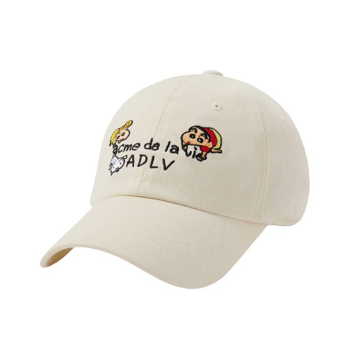 JuzBeauty-JuzBeautyMalaysia-JuzPretty-Authentic-Kbeauty-Malaysia-Skin-Care-Cosmetics-Jbeauty-Health-Care-korean-streetwear-ADLV x Shinchan Basic Logo Ball Cap 帽子1