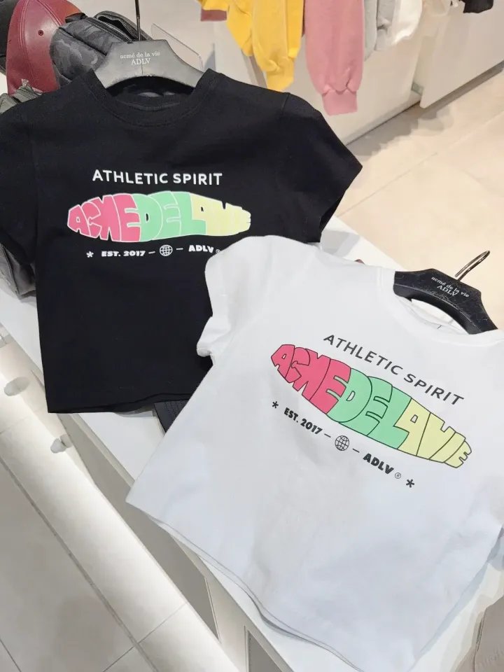 JuzBeauty-JuzBeautyMalaysia-JuzPretty-Authentic-Kbeauty-Malaysia-Skin-Care-Cosmetics-Jbeauty-Health-Care-korean-streetwear-ADLV Circle Frame Logo Crop Short Sleeve T-Shirt 短版上衣6