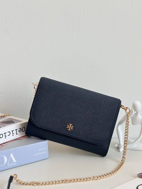 JuzBeauty_JuzBeautyMalaysia_JuzPretty_Authentic_Kbeauty_Malaysia_Skin_Care_Cosmetics_Jbeauty_Health_Care_korean_streetwear_US_Luxury_TORY BURCH 136093 0522 Emerson Chain Woc Wallet On Chain In Navy 斜挎包7