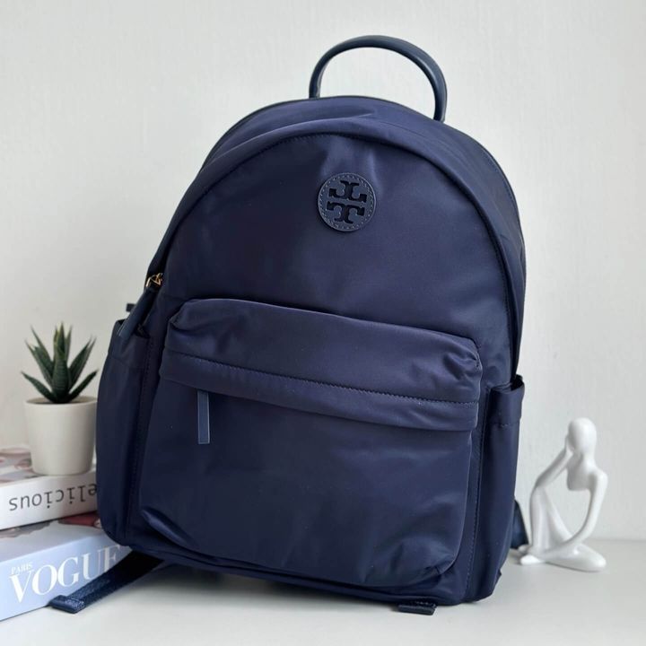JuzBeauty_JuzBeautyMalaysia_JuzPretty_Authentic_Kbeauty_Malaysia_Skin_Care_Cosmetics_Jbeauty_Health_Care_korean_streetwear_US_Luxury_TORY BURCH 88368 Ella Nylon Backpack Bag In Navy 背包3