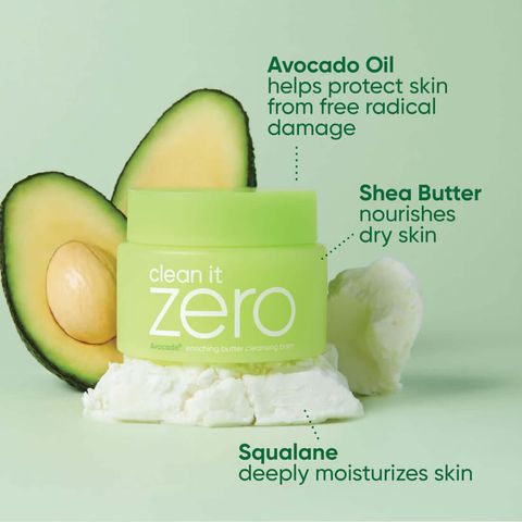 JuzBeauty-JuzBeautyMalaysia-JuzPretty-Authentic-Kbeauty-Malaysia-Skin-Care-Cosmetics-Jbeauty-Health-Care-korean-streetwear-Olive-Young-BANILA CO Clean It Avocado Zero Enriching Butter Cleansing Balm 牛油果卸妆膏套盒11
