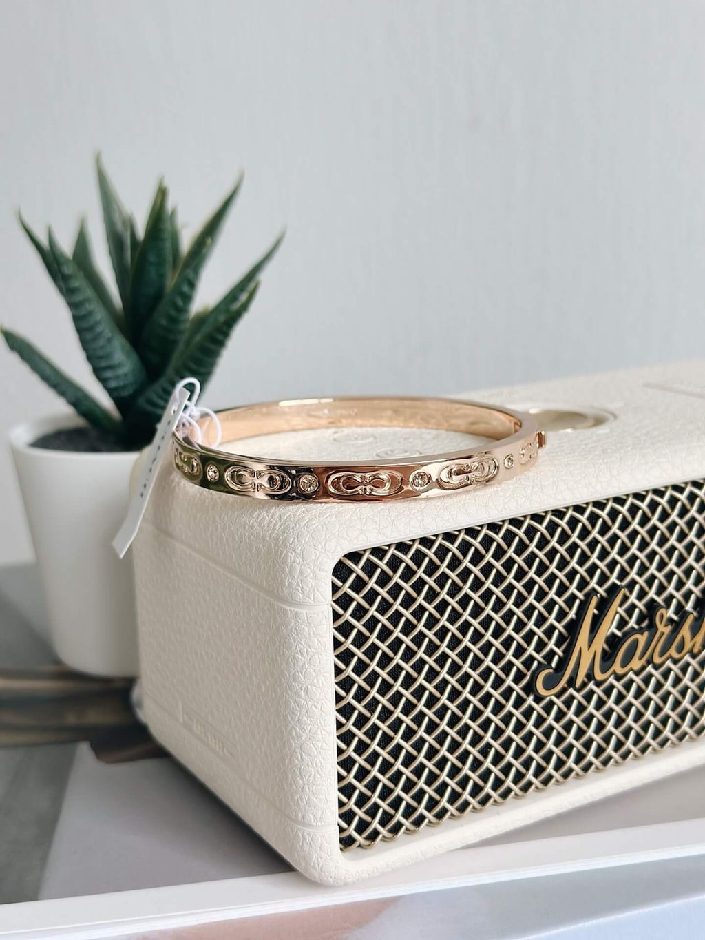 JuzBeauty_JuzBeautyMalaysia_JuzPretty_Authentic_Kbeauty_Malaysia_Skin_Care_Cosmetics_Jbeauty_Health_Care_korean_streetwear_US_Luxury_Coach CX686 Kissing C Hinged Bangle Rose Gold 手镯4