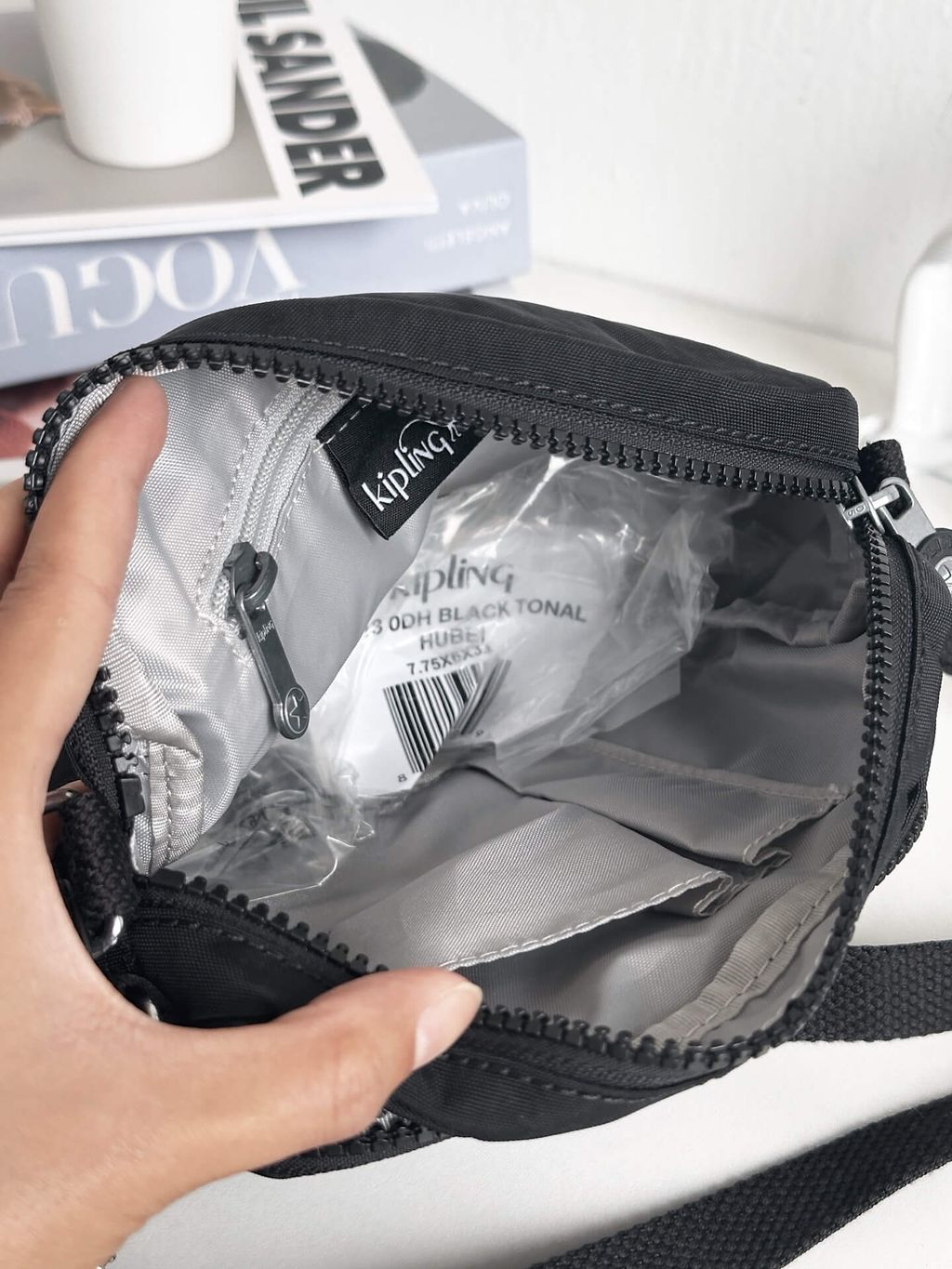 JuzBeauty_JuzBeautyMalaysia_JuzPretty_Authentic_Kbeauty_Malaysia_Skin_Care_Cosmetics_Jbeauty_Health_Care_korean_streetwear_US_Luxury_KIPLING KI9013 Hubei Crossbody Bag In Black 女款斜挎包7