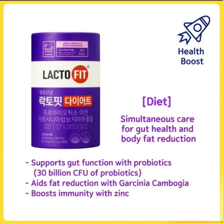 JuzBeauty-JuzBeautyMalaysia-JuzPretty-Authentic-Kbeauty-Malaysia-Skin-Care-Cosmetics-Jbeauty-Health-Care-korean-streetwear-Olive-Young-Lactofit Diet Probiotics LACTO-FIT 钟根堂益生菌2