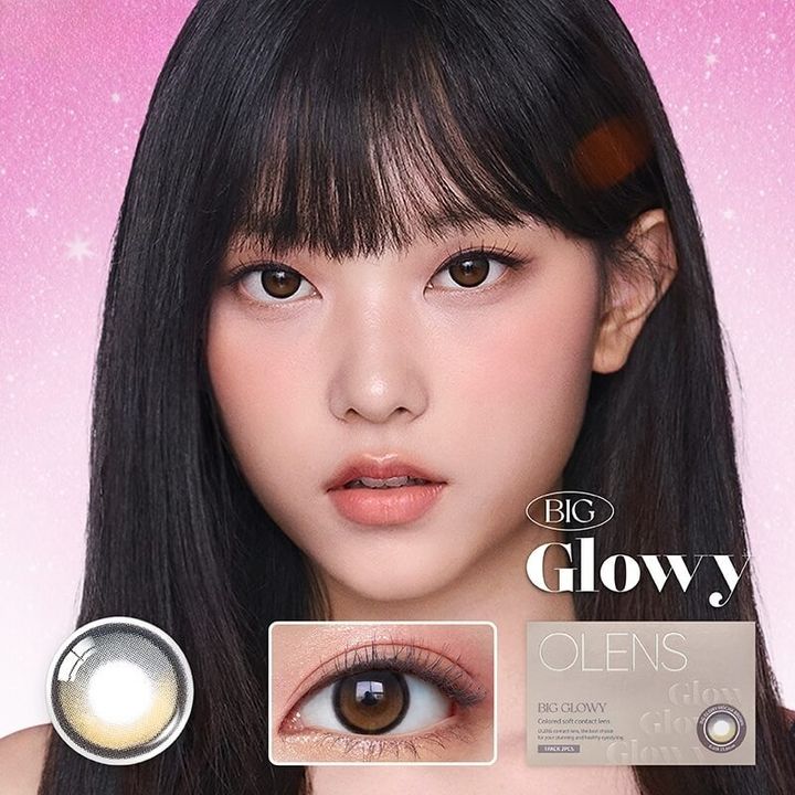 JuzBeauty-JuzBeautyMalaysia-JuzPretty-Authentic-Kbeauty-Malaysia-Skin-Care-Cosmetics-Jbeauty-Health-Care-korean-streetwear-OLENS Big Glowy Contact Lens 月抛隐形眼镜 9
