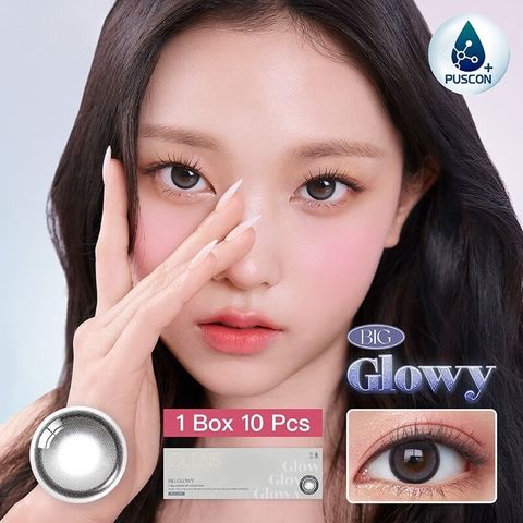 JuzBeauty-JuzBeautyMalaysia-JuzPretty-Authentic-Kbeauty-Malaysia-Skin-Care-Cosmetics-Jbeauty-Health-Care-korean-streetwear-OLENS Big Glowy 1Day Contact Lens 日抛隐形眼镜 美瞳1